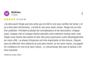Avis client sur l’écoute et l’accompagnement de Régis Archimbaud