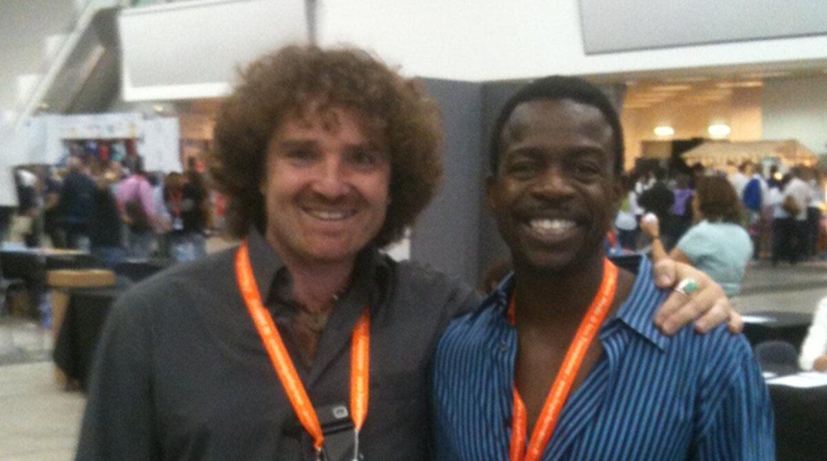 Régis Archimbaud avec Joseph McClendon III - UPW 2010